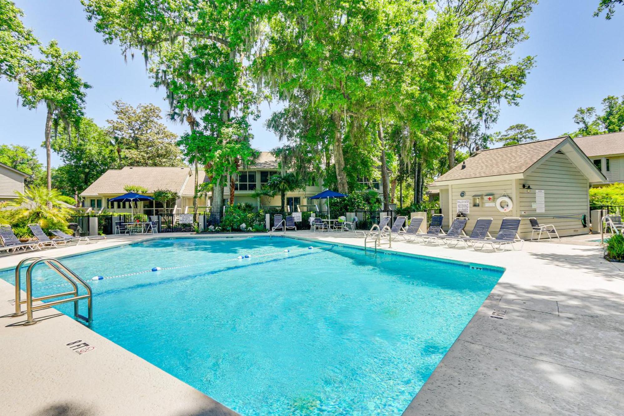 Modern Hilton Head Island Villa With Pool Access! Dış mekan fotoğraf